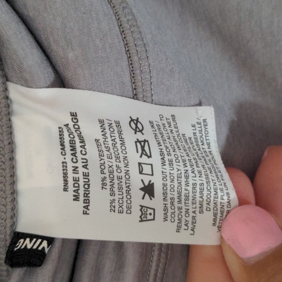 Gray Nike Capri Leggings - Picture 10 of 11